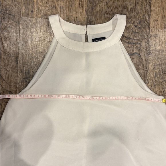 Jean Machine White Sleeveless Dress - Picture 4 of 5